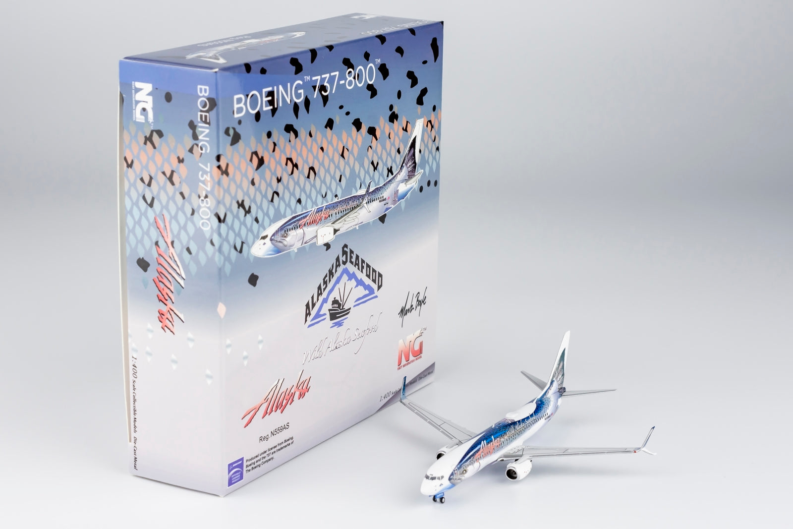 1/400 Alaska Airlines Boeing 737-800 N559AS NG58167 - cover